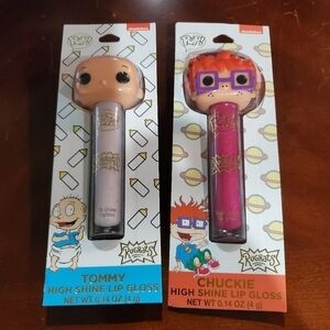 NWT Funko Rugrats Tommy & Chuckie Lip Gloss Bundle